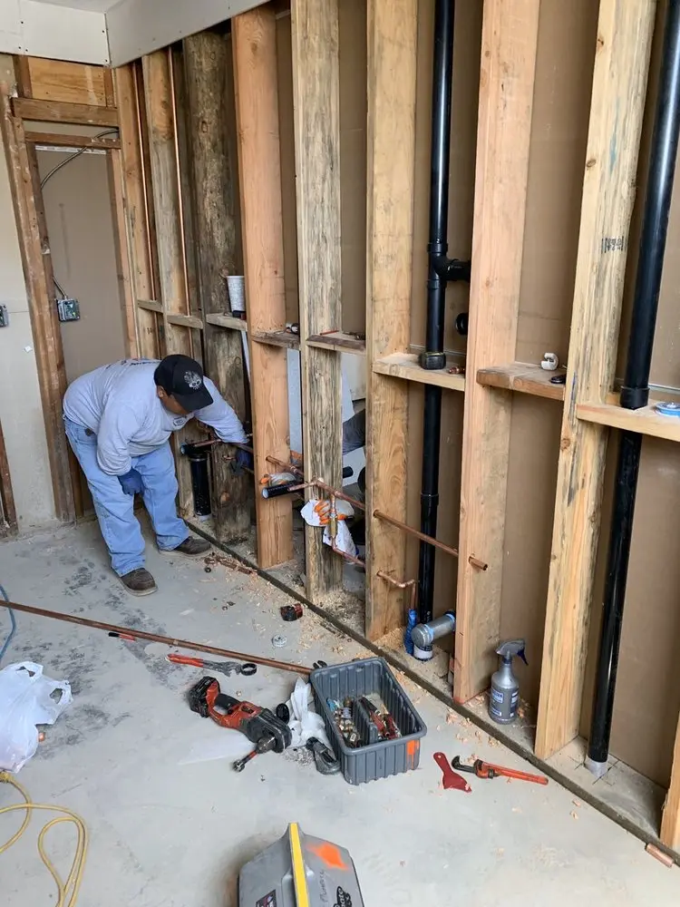 Commercial rough-in plumbing for Commercial Plumbing in Piedmont Lakes